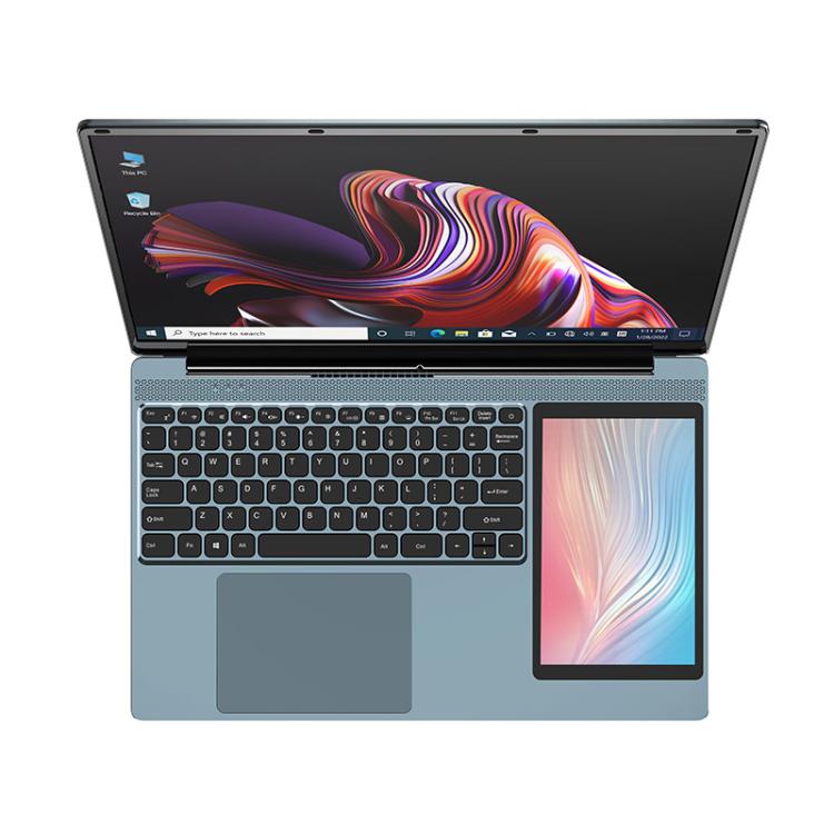 UNIWA ULAP Q15ZR Laptop, 16GB+512GB, 15.6 inch and 7 inch Dual Display Windows 11 Intel Alder Lake N100 Octa Core, AU Plug, 16GB+512GB