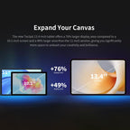 Teclast T65 Plus 4G LTE Tablet PC, 8GB+256GB, 13.4 inch Android 15 MediaTek Helio G99 Octa Core, Support Dual SIM, T65 Plus