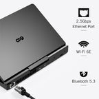 GPD Pocket 4 Handheld Gaming PC, 16GB+1TB, 8.8 inch Windows 11 Home AMD Ryzen 7 8840U, US Plug, Ryzen7 16GB+1TB