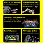 GPD WIN 5 Handheld Game Console, 64GB+2TB, 7 inch Windows 11 OS AMD Ryzen Al Max+ 395 CPU, US Plug, Al Max+ 395 / 64GB+2TB