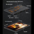 CENAVA A109TB IP68 Rugged Tablet PC, 8GB+128GB, 10.95 inch Android 14 MT6789V Octa Core, 4G Network,UK Plug, A109TB