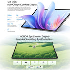 Honor Pad 10 Soft Light Screen WiFi Tablet PC, 12.1 inch 8GB+256GB MagicOS 9.0 Qualcomm Snapdragon 7 Gen3 Octa Core, 8GB+256GB Soft Light Screen