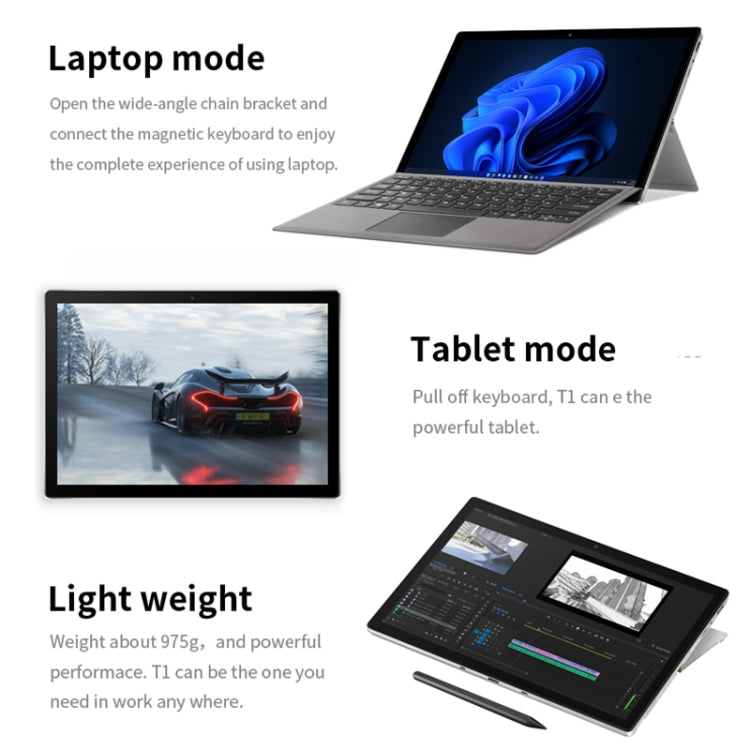Windows 11 Intel Pentium Gold 8505, Turbo Max 4.4GHz, with Keyboard, Support Wi-Fi6 & BT, Pentium 8505 8GB+512GB