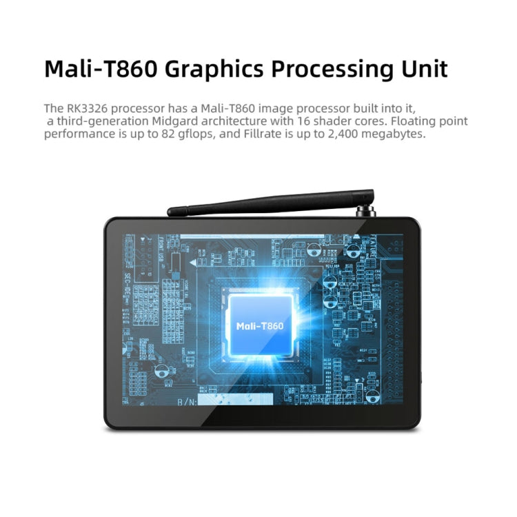 Android 8.1 RK3326 Quad-core Cortex A35 up to 1.5GHz Support WiFi & Bluetooth & TF Card & HDMI & RJ45, US Plug, X10RK