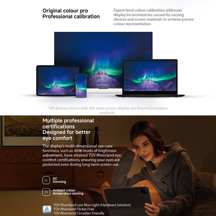 Xiaomi Pad 7 Global, 8GB+256GB, 11.2 inch Xiaomi HyperOS 2 Snapdragon 7+ Gen 3 Octa Core, Pad 7 Global, 8GB+256GB
