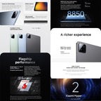 Xiaomi Pad 7 Global, 12GB+256GB, 11.2 inch Xiaomi HyperOS 2 Snapdragon 7+ Gen 3 Octa Core, Pad 7 Global, 12GB+256GB