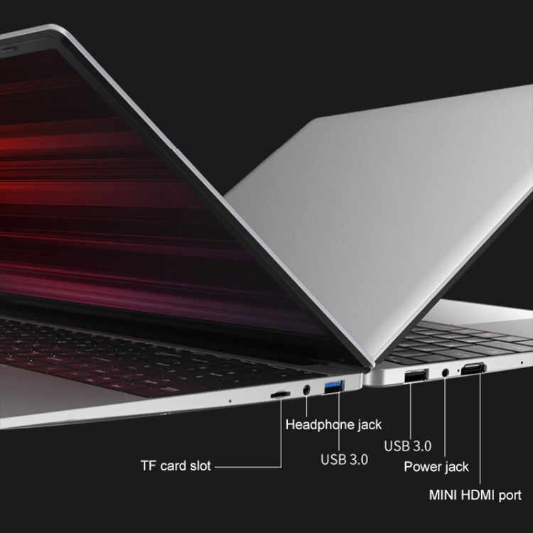 H15 15.6 inch Ultrathin Laptop, 16GB+128GB, Windows 11 Intel Processor N95 Quad Core, US Plug, N95 16GB+128GB