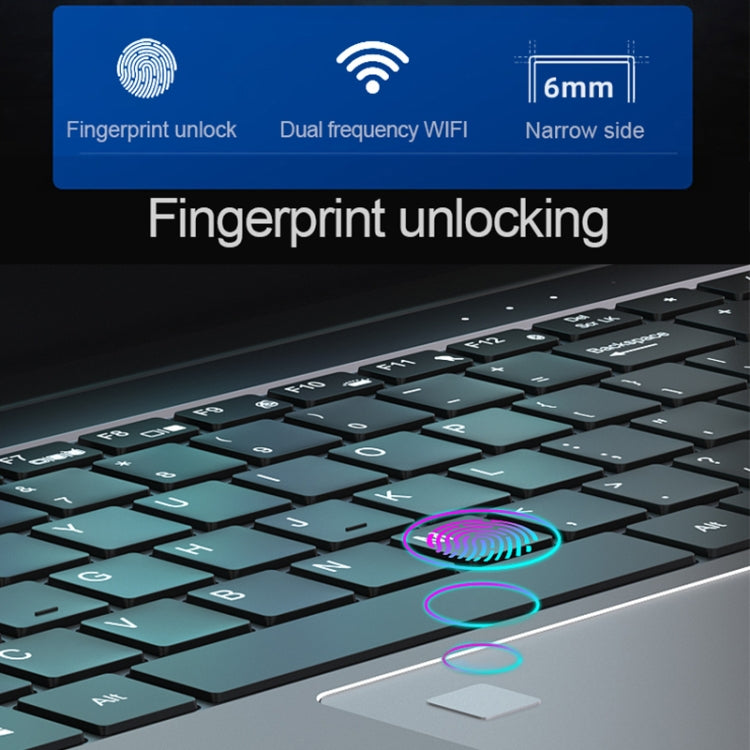 H15 15.6 inch Ultrathin Laptop, 16GB+128GB, Windows 11 Intel Processor N95 Quad Core, US Plug, N95 16GB+128GB