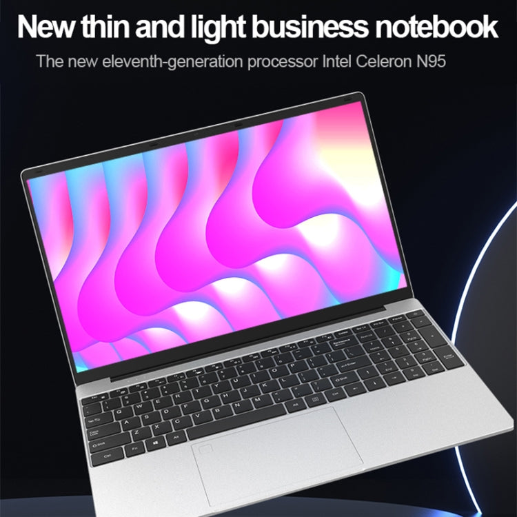 H15 15.6 inch Ultrathin Laptop, 16GB+256GB, Windows 11 Intel Processor N95 Quad Core, US Plug, N95 16GB+256GB