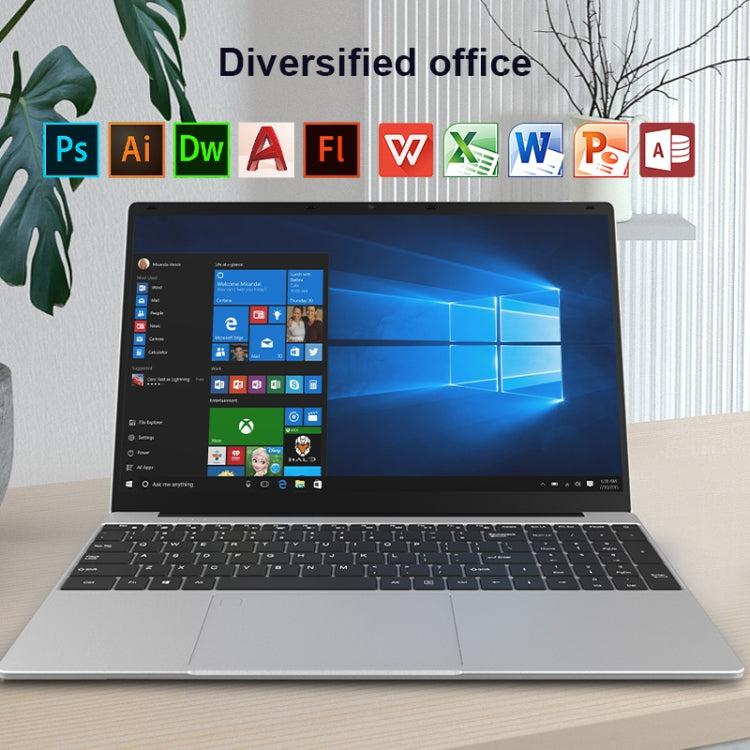 H15 15.6 inch Ultrathin Laptop, 16GB+256GB, Windows 11 Intel Processor N95 Quad Core, US Plug, N95 16GB+256GB