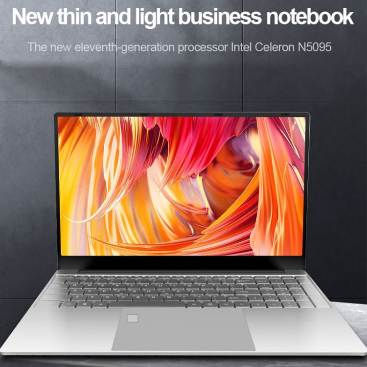 H15 15.6 inch Ultrathin Laptop, 16GB+512GB, Windows 11 Intel Celeron N5095 Quad Core, EU Plug, N5095 16GB+512GB