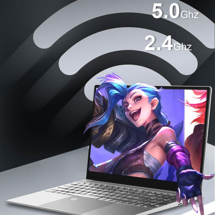 H15 15.6 inch Ultrathin Laptop, 16GB+512GB, Windows 11 Intel Celeron N5095 Quad Core, EU Plug, N5095 16GB+512GB