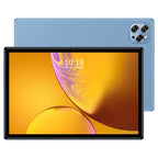 P30 10.1 inch 4G LTE Tablet PC, 4GB+32GB, Android 8.1 MTK6755 Octa Core, Support Dual SIM, US Plug (Blue), 标准版送皮套+蓝牙键盘