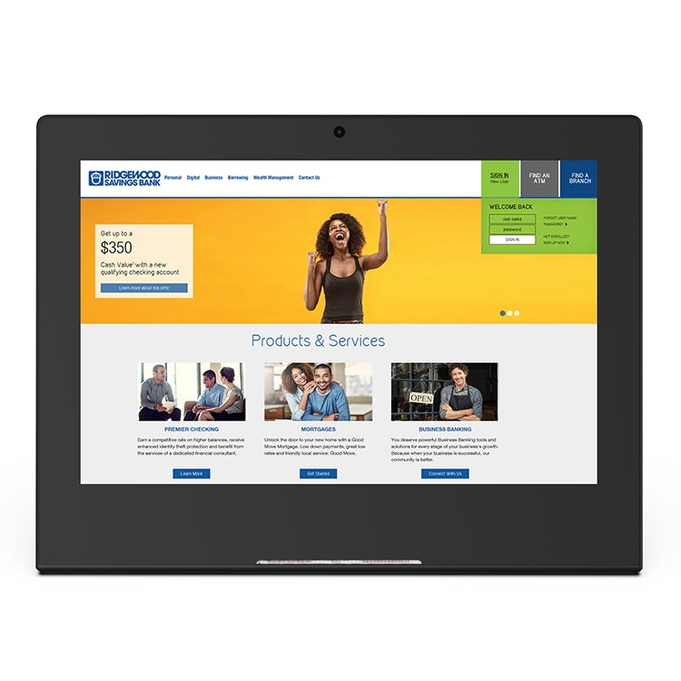 WL1012T 10.1 inch IPS Screen All in One PC, 2GB+32GB, Android 8.1, Quad Core Cortex A17, 1.8G, RK3288, Support RJ45 & Bluetooth & WiFi & TF Card & HDMI, 2+32GB Android 8.1