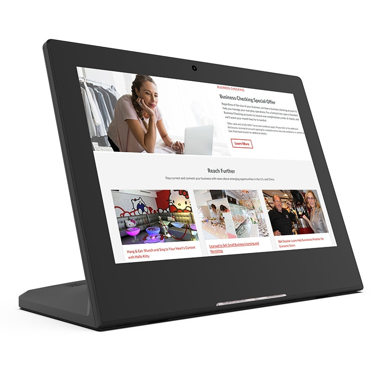 WL1012T 10.1 inch IPS Screen All in One PC, 2GB+32GB, Android 8.1, Quad Core Cortex A17, 1.8G, RK3288, Support RJ45 & Bluetooth & WiFi & TF Card & HDMI, 2+32GB Android 8.1