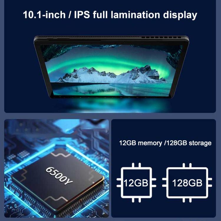 Jumper EZpad V10 Plus Tablet PC, 8GB+128GB, 10.1 inch Windows 11 OS Intel Pentium Gold 6500Y Dual Core, US Plug, 12GB+128GB