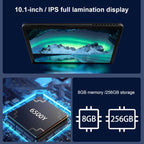 Jumper EZpad V10 Plus Tablet PC, 8GB+256GB, 10.1 inch Windows 11 OS Intel Pentium Gold 6500Y Dual Core, US Plug, 8GB+256GB