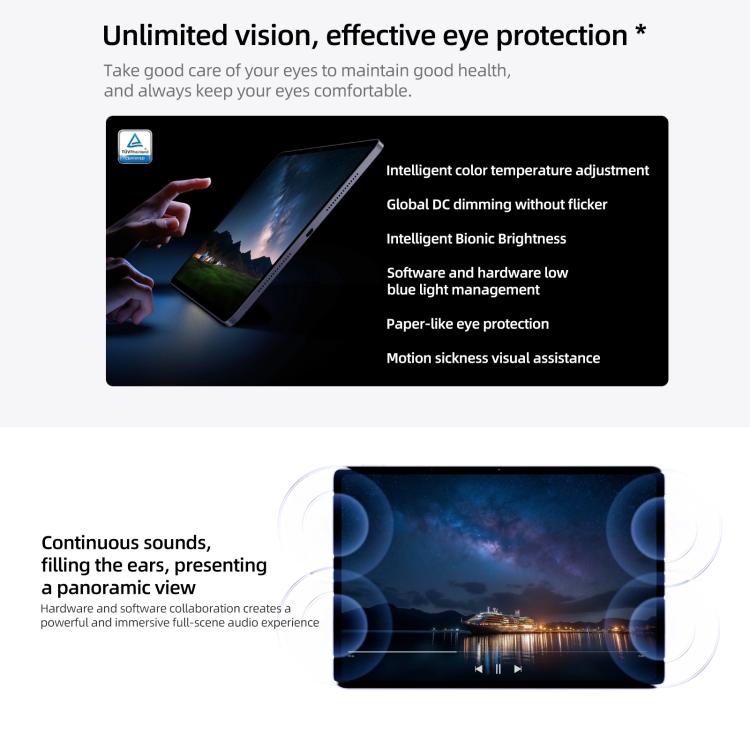 vivo Pad6 Pro 13.2 inch Tablet PC, 12GB+512GB, OriginOS 6 Snapdragon 8 Elite Gen5 Octa Core, 12GB+512GB