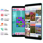Teclast P85 Tablet PC 8 inch WiFi6, 3GB+64GB, Android 15 Allwinner A333 5-Core(Mint Green), P85