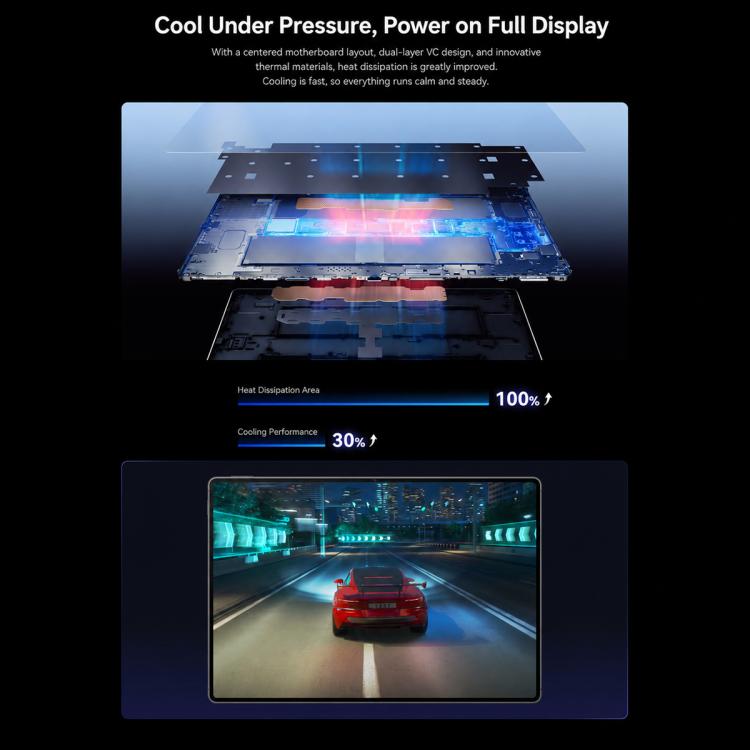 HUAWEI MatePad Pro Max 13.2 inch WiFi, 12GB+256GB, HarmonyOS 6.1 Hisilicon Kirin T93 Pro, Not Support Google Play, 12GB+256GB