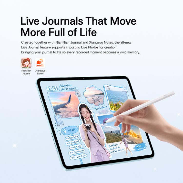 OPPO Pad 6 12.1 inch Soft Light Screen Tablet PC, 8GB+256GB, ColorOS 16 MediaTek Dimensity 9500s Octa Core, 8GB+256GB Soft Light