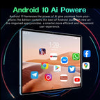 BDF P70 10.1 inch 4G LTE Tablet PC, 4GB+64GB, Android 10 MTK6750 Octa Core, Support Dual SIM, US Plug, 6GB+128GB, US Plug