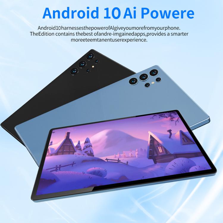 BDF H39 10.1 inch 4G LTE Tablet PC, 6GB+128GB, Android 10 MTK6750 Octa Core, Support Dual SIM, US Plug, 8GB+256GB, US Plug