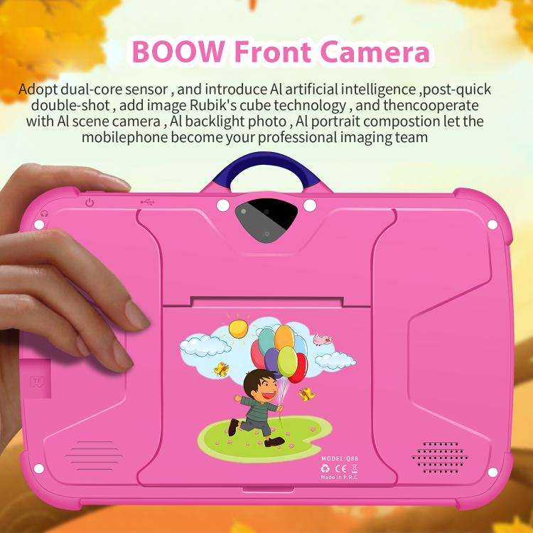 BDF C8 7 inch WiFi Kids Tablet PC, 1GB+16GB, Android 8.1 MTK6735 Octa Core CPU, US Plug, 3GB+32GB