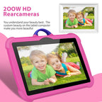 BDF C8 7 inch WiFi Kids Tablet PC, 2GB+32GB, Android 8.1 MTK6735 Octa Core CPU, US Plug, 4GB+64GB