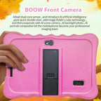BDF T7 7 inch WiFi Kids Tablet PC with Silicone Case, 2GB+32GB, Android 8.1 MTK6735 Quad Core CPU, US Plug, 4GB+64GB