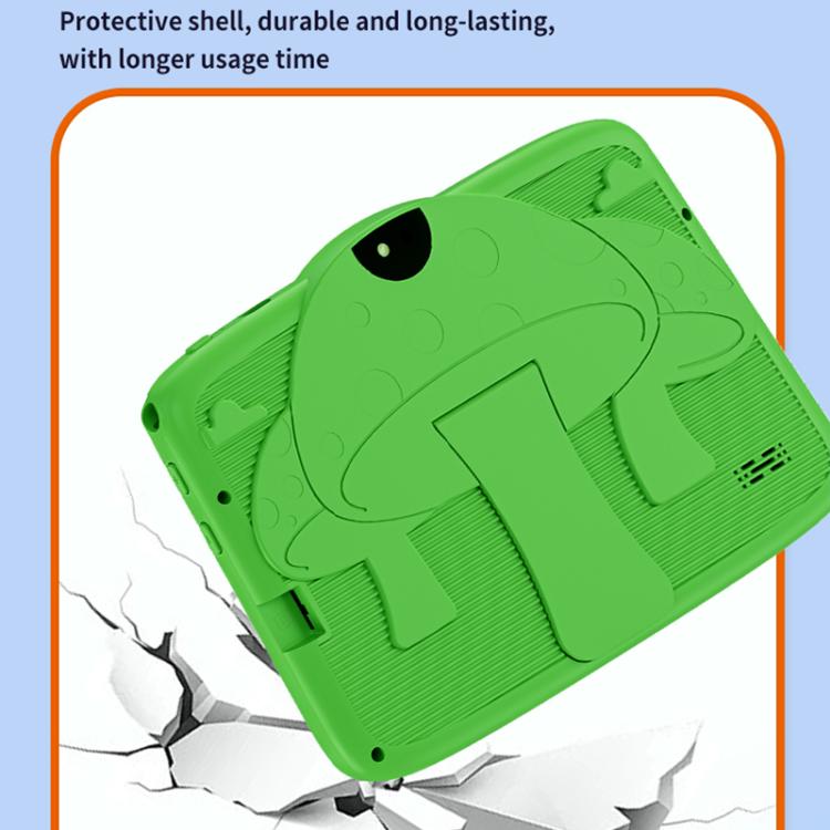 BDF 7 inch WiFi Kids Tablet PC with Mushroom Silicone Case, 2GB+32GB, Android 8.1 MTK6735 Quad Core CPU, US Plug, 4GB+64GB