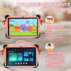 BDF 7 inch WiFi Kids Tablet PC with Nezha Silicone Case, 1GB+16GB, Android 8.1 MTK6735 Quad Core CPU, US Plug, 3GB+32GB