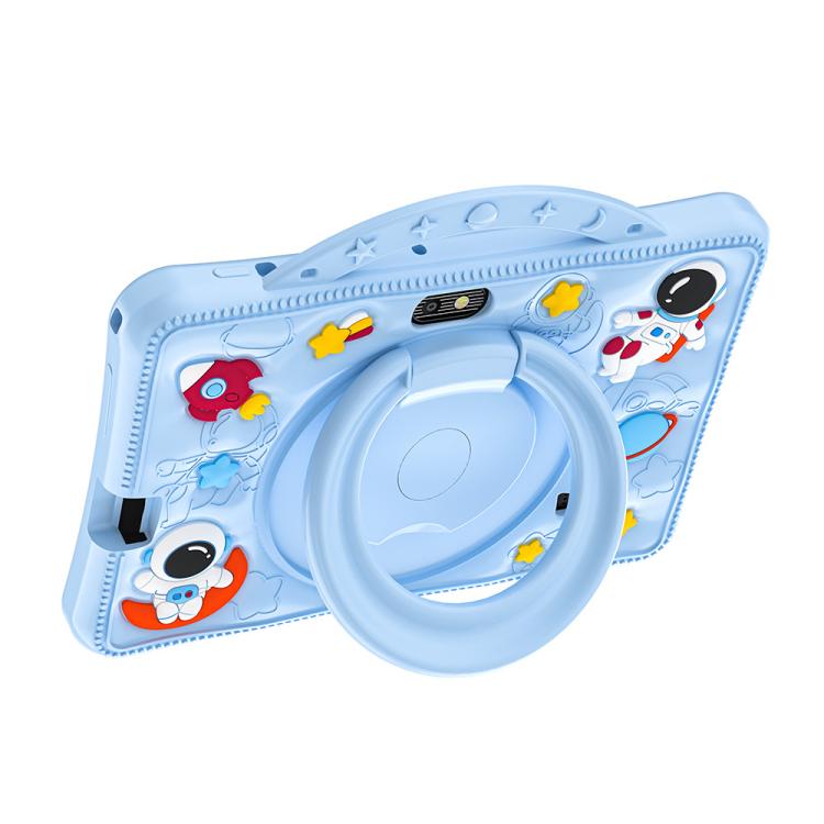 BDF 7 inch WiFi Kids Tablet PC with Portable Astronaut Silicone Case, 1GB+16GB, Android 8.1 MTK6735 Quad Core CPU, US Plug, 3GB+32GB