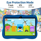 BDF 7 inch WiFi Kids Tablet PC with Spaceman Silicone Case, 1GB+16GB, Android 8.1 MTK6735 Quad Core CPU, US Plug, 3GB+32GB