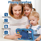 BDF 7 inch WiFi Kids Tablet PC with Spaceman Silicone Case, 1GB+16GB, Android 8.1 MTK6735 Quad Core CPU, US Plug, 3GB+32GB