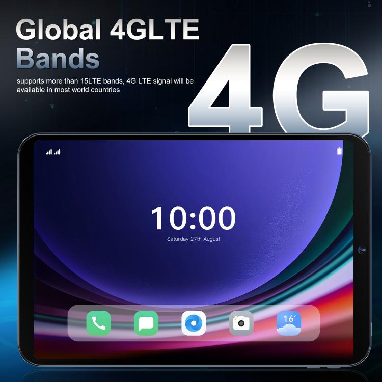 Tab 26 Ultra 10.1 inch 4G LTE Tablet PC, 4GB+64GB, Android 10 MTK6755 Octa Core, US Plug, US Plug