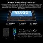 HOTWAV Tab R8 IP68/IP69K Rugged Tablet, 4GB+128GB, 10.1 inch Android 14 Unisoc T606 Octa Core 4G Network, Global Version with Google Play, EU Plug, Tab R8