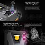 Ulefone Armor Pad 5 Pro Rugged Tablet PC, 12GB+512GB, 11 inch Android 15 MediaTek Dimensity 7400X Octa Core 5G Network, EU Plug, Armor Pad 5 Pro