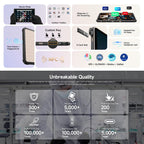 Ulefone Rugking Pad 2 Pro Rugged Tablet PC, 8GB+256GB, 10.1 inch Android 16 Unisoc T7250 Octa Core 4G Network, EU Plug, 8GB+256GB