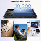 Ulefone Rugking Pad 2 Pro Rugged Tablet PC, 8GB+256GB, 10.1 inch Android 16 Unisoc T7250 Octa Core 4G Network, EU Plug, 8GB+256GB