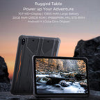 HOTWAV Tab R10 Pro IP68/IP69K Rugged Tablet, 8GB+256GB, 10.1 inch Android 14 Unisoc T606 Octa Core 4G Network, Global Version with Google Play, EU Plug, Tab R10 Pro