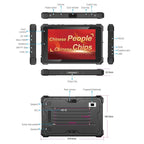 CENAVA A10R IP68 Rugged Tablet PC, 8GB+128GB, 10.1 inch Android 12 OS RK3588 Octa Core, US Plug, A10R-RK3588