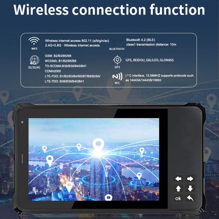 CENAVA A80PT IP68 Rugged Tablet PC, 4GB+64GB, 8 inch Android 11 OS MT6771 Octa Core, 4G Network, US Plug, 4GB+64GB