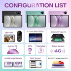 Pad 9 Ultra 10.1 inch 3G Phone Call Tablet PC, 2GB+32GB, Android 10 MTK6737 Quad Core, AU Plug, AU Plug