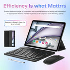 Pad 8 Pro 10.1 inch 4G LTE Tablet PC Combo Set, 4GB+32GB, Android 10 MT6755 Octa Core, with Keyboard / Mouse / Leather Case, US Plug, US Plug