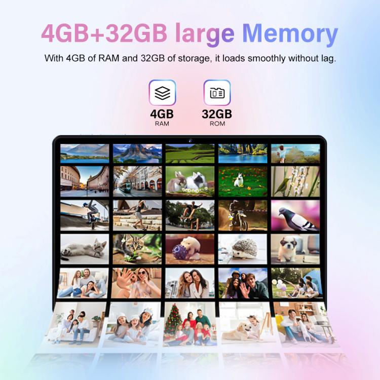 Pad 8 Pro 10.1 inch 4G LTE Tablet PC Combo Set, 4GB+32GB, Android 10 MT6755 Octa Core, with Keyboard / Mouse / Leather Case, AU Plug, AU Plug