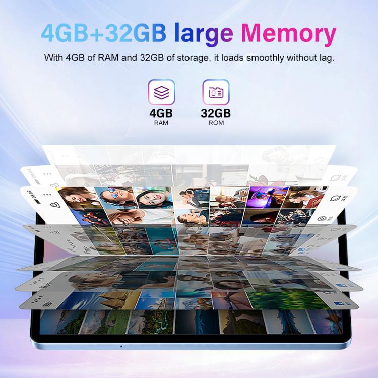 Pad 9 Pro 10.1 inch 4G LTE Tablet PC Combo Set, 4GB+32GB, Android 10 MT6755 Octa Core, with Keyboard / Mouse / Leather Case, AU Plug, AU Plug