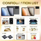Pad 8 Ultra 10.1 inch 3G Phone Call Tablet PC, 3GB+32GB, Android 10 MTK6755 Octa Core, EU Plug, EU Plug