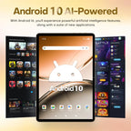 Pad 8 Ultra 10.1 inch 3G Phone Call Tablet PC, 3GB+32GB, Android 10 MTK6755 Octa Core, EU Plug, EU Plug