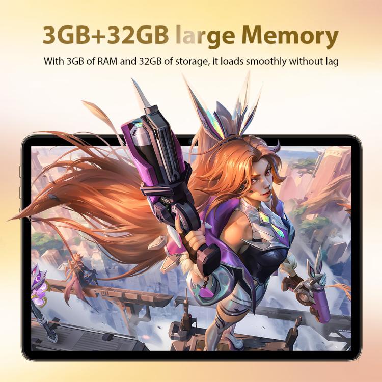 Pad 8 Ultra 10.1 inch 3G Phone Call Tablet PC, 3GB+32GB, Android 10 MTK6755 Octa Core, EU Plug, EU Plug